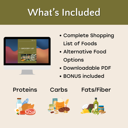 Earth - Back to the Basics: Grocery List