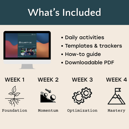 CLARITY30 Mental Reset Program - From Burnout to Breakthrough