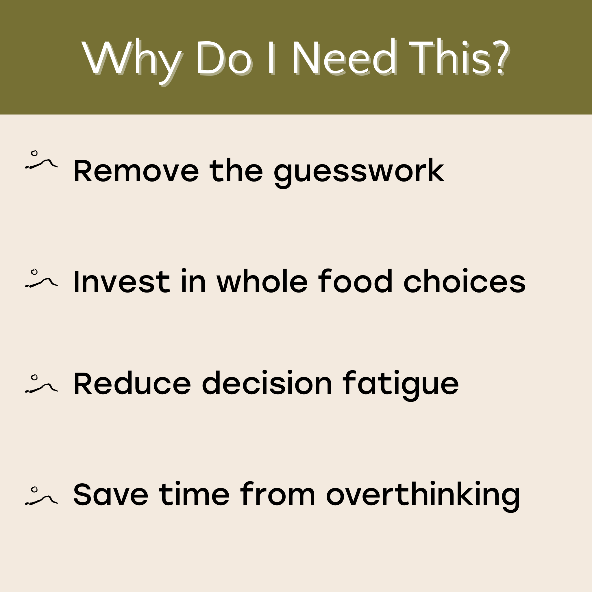 Earth - Back to the Basics: Grocery List